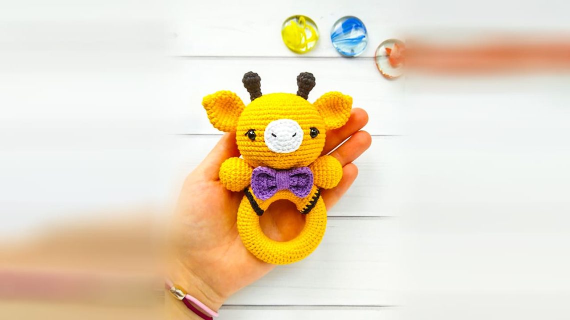 Amigurumi Sonajero Jirafa Pdf Patr N Gratis Pdf Passo A Passo