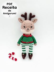 Lucien Rena Natal Amigurumi Receitas Pdf Gr Tis Pdf Passo A