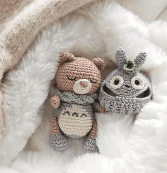 PDF Crochet Totoro Bear Amigurumi Free Pattern 001