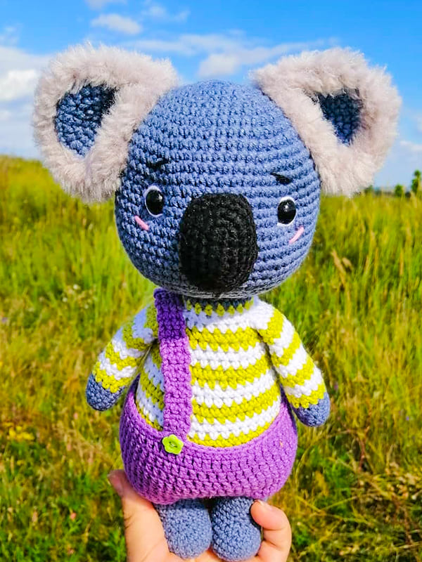 Crochet Koala PDF Amigurumi Free Pattern 27