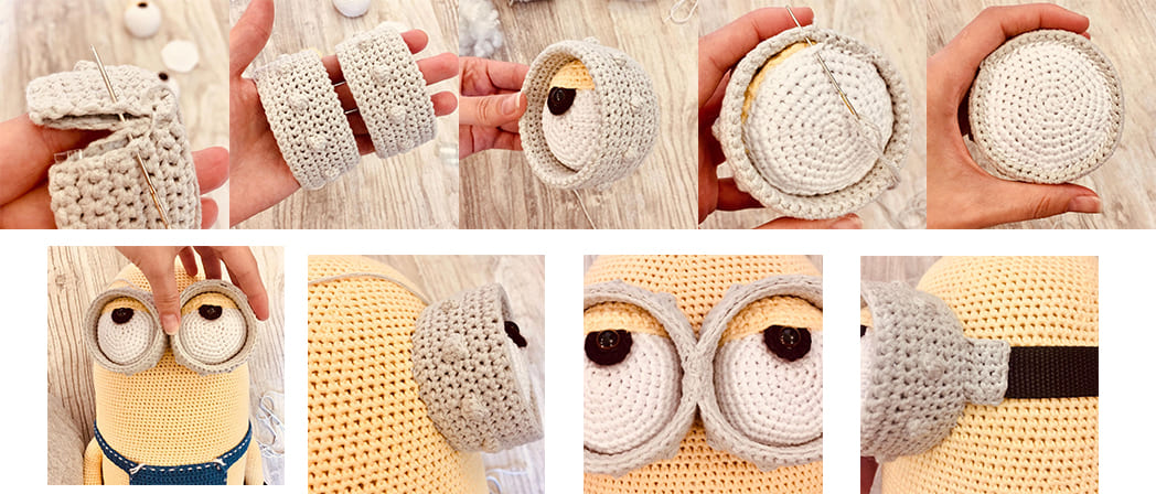 Crochet Minion Rush Free PDF Amigurumi Pattern Eyes 2