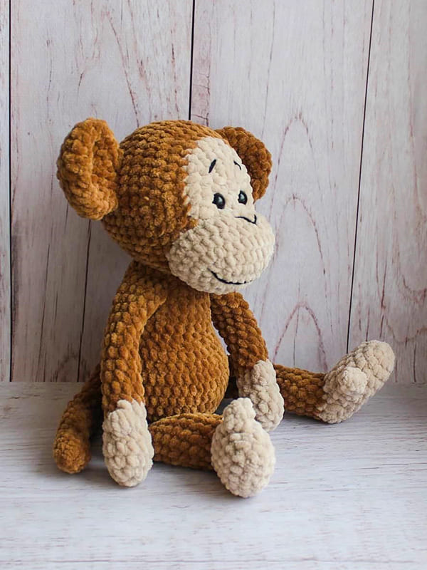 Crochet Monkey PDF Amigurumi Free Pattern 7