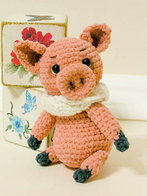 Crochet Piglet PDF Amigurumi Free Pattern 11
