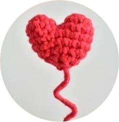Crochet Plush Among Us PDF Amigurumi Free Pattern Heart