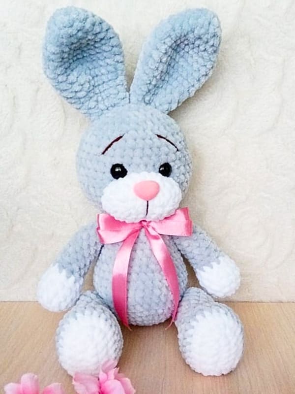 Crochet Plush Bunny PDF Amigurumi Free Pattern 2
