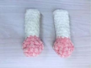 Crochet Plush Bunny PDF Amigurumi Free Pattern Arms 1