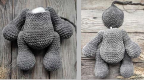 Crochet Plush Teddy Bear PDF Amigurumi Free Pattern Body