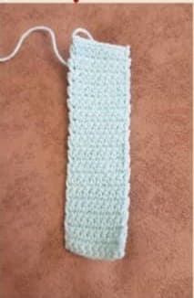 Crochet Rattle Snow Maiden Free PDF Amigurumi Pattern Collar