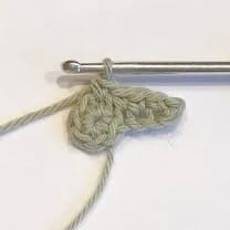 Crochet Yoda Baby Keychain PDF Amigurumi Free Pattern Ears