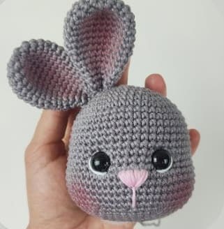Cute Bunny Melvin PDF Amigurumi Free Pattern Ears2