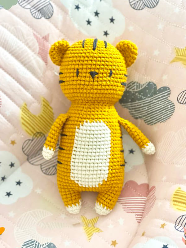 Easy Crochet Tiger PDF Amigurumi Pattern 01