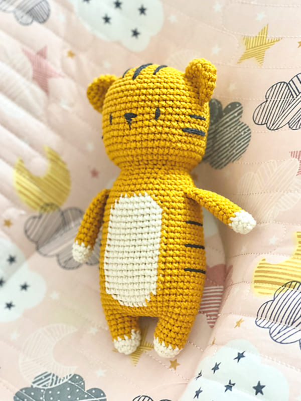 Easy Crochet Tiger PDF Amigurumi Pattern 02