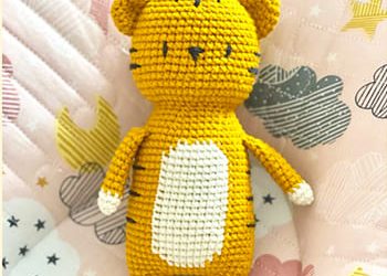 Easy Crochet Tiger PDF Amigurumi Pattern