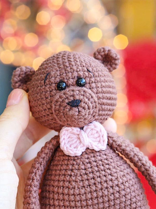 Goldilocks Bear Crochet Amigurumi Free PDF Pattern 4