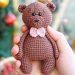 Goldilocks Bear Crochet Amigurumi Free PDF Pattern1 75x75
