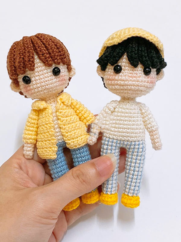 Jin Butter Crochet Amigurumi PDF Free Pattern 02