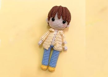 Jin Butter Crochet Amigurumi PDF Free Pattern
