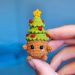 Minuscula Arvore De Natal Croche Padrao Amigurumi Gratis 75x75
