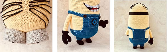 PDF Croche Minion Rush Padrao Amigurumi Gratis Cabello2