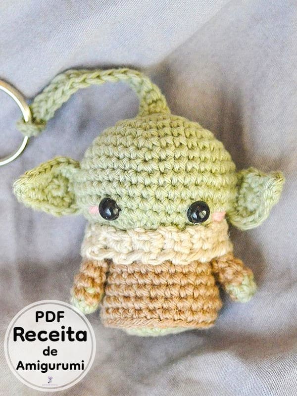 PDF Croche Yoda Chaveiro De Bebe Receita De Amigurumi Gratis 3