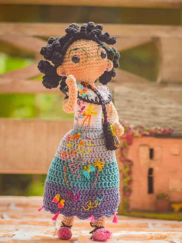 PDF Crochet Doll Maribel Amigurumi Free Pattern 03