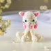 PDF Crochet White Cat Amigurumi Free Pattern 75x75