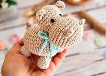 PDF Cute Baby Hippo Amigurumi Free Pattern