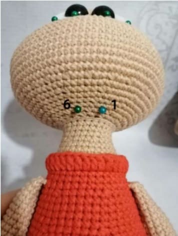 Rolly Crochet Deer PDF Amigurumi Free Pattern Tightening