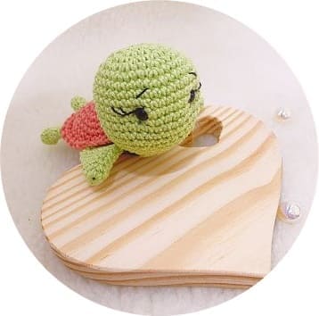 Tortuga Meg PDF Amigurumi Patron Gratis Montaje