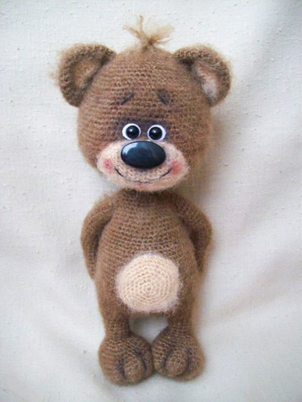 Valentines Day Crochet Bear PDF Amigurumi Free Pattern 14 1