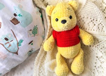 Winnie The Pooh Crochet Bear PDF Amigurumi Free Pattern