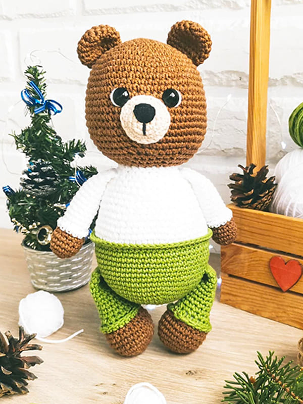 Crochet Baby Bear Mischa PDF Amigurumi Free Pattern 2