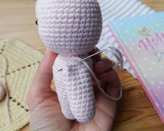 Crochet Baby Bunny PDF Amigurumi Free Pattern Assembly