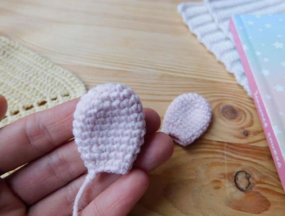 Crochet Baby Bunny PDF Amigurumi Free Pattern Ears 2