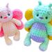 Crochet Butterfly Rattle PDF Amigurumi Free Pattern 4 75x75