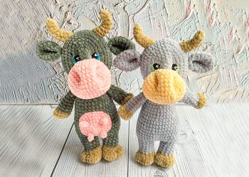 Crochet Cow Amigurumi PDF Free Pattern