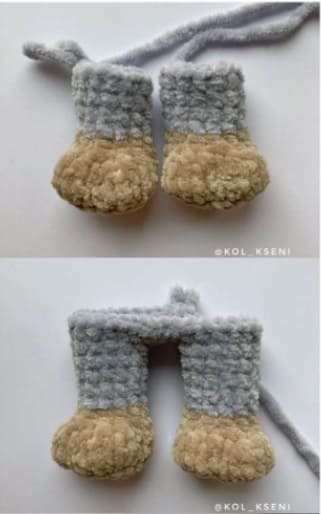 Crochet Cow Amigurumi PDF Free Pattern Legs
