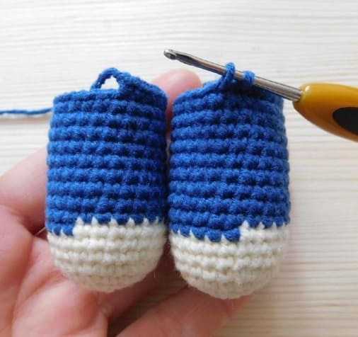 Crochet Doll Pupa PDF Amigurumi Free Pattern Legs