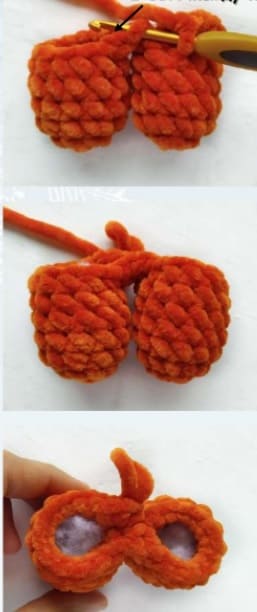 Crochet Plush Tiger PDF Amigurumi Free Pattern Legs 3