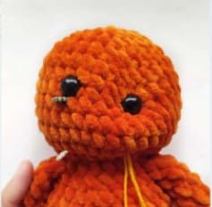 Crochet Plush Tiger PDF Amigurumi Free Pattern Weights 3