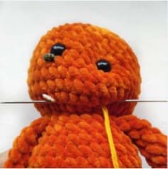Crochet Plush Tiger PDF Amigurumi Free Pattern Weights 4
