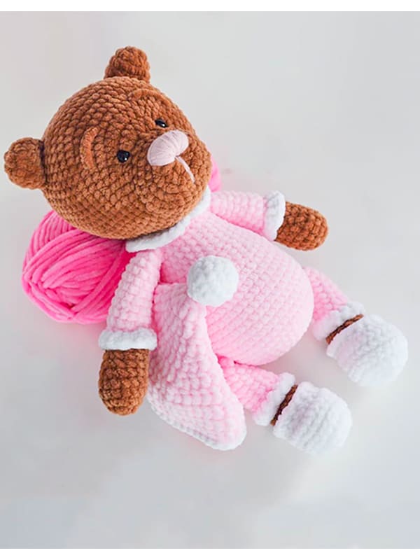Crochet Teddy Bear PDF Amigurumi Free Pattern 2