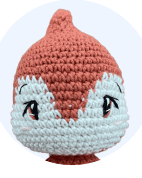 Cute Bird Tori PDF Amigurumi Free Pattern Head1
