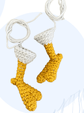 Cute Bird Tori PDF Amigurumi Free Pattern Legs2