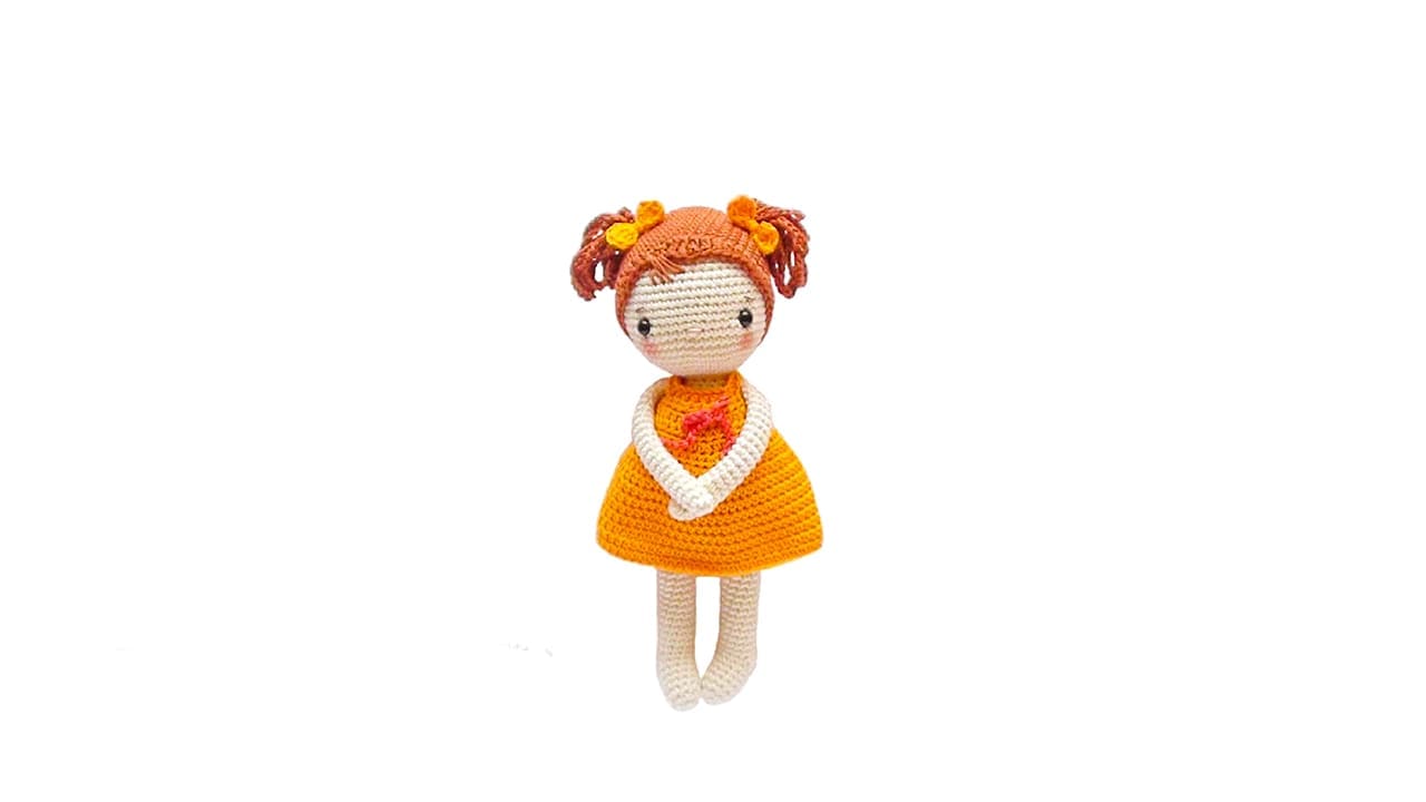 Lina The Crochet Doll PDF Amigurumi Free Pattern 2