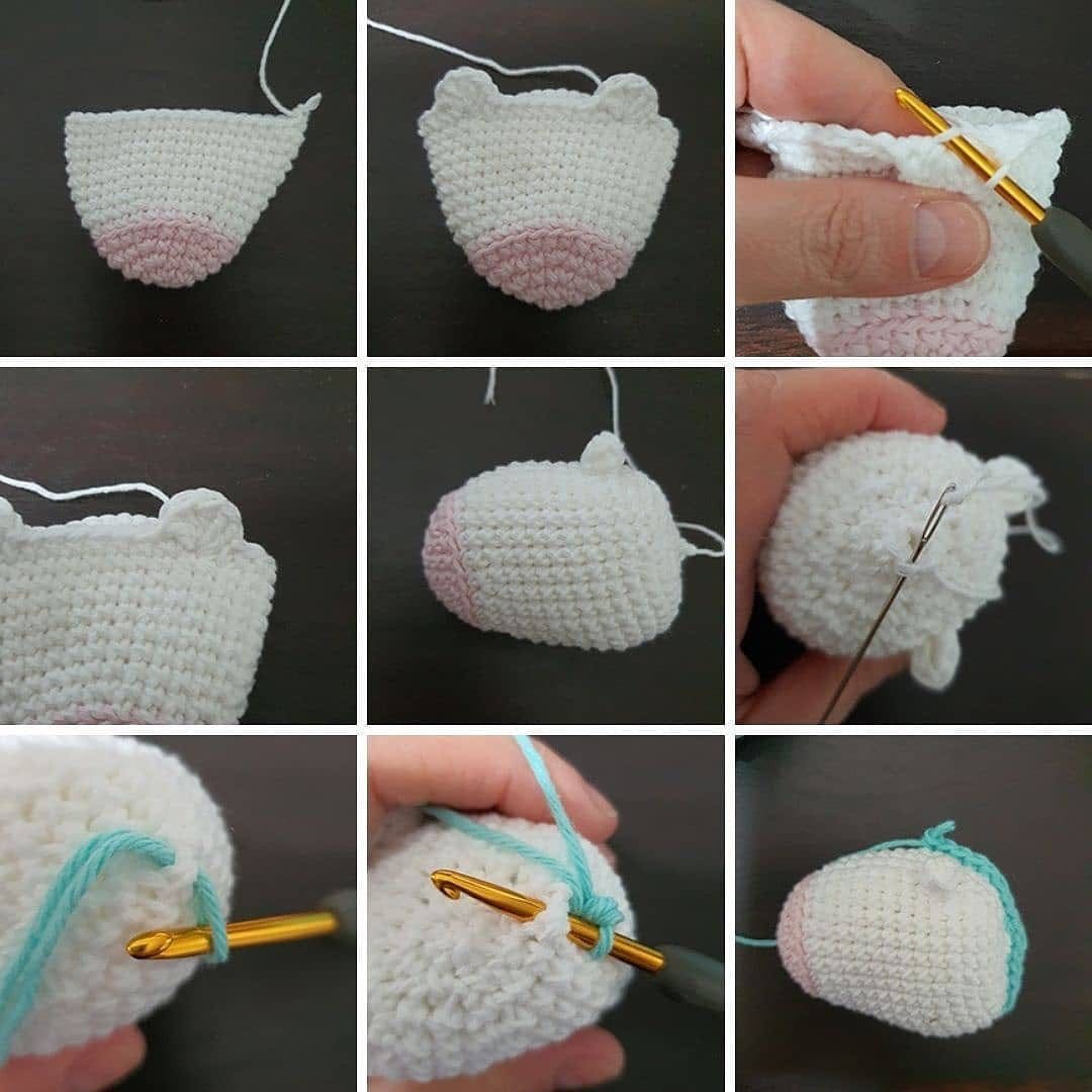 Little Unicorn Amigurumi Free PDF Crochet Pattern 3