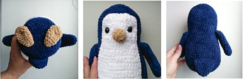 PDF Croche Pelucia Pinguim Padrao Amigurumi Gratis3