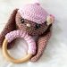 PDF Crochet Bunny Milla Rattle Amigurumi Free Pattern 75x75