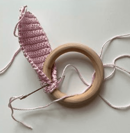 PDF Crochet Bunny Milla Rattle Amigurumi Free Pattern Assembly1
