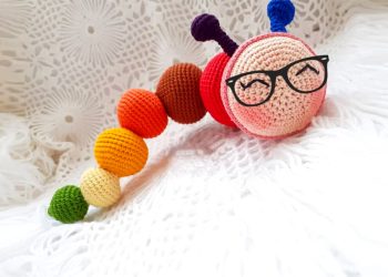 PDF Crochet Caterpillar Amigurumi Free Pattern